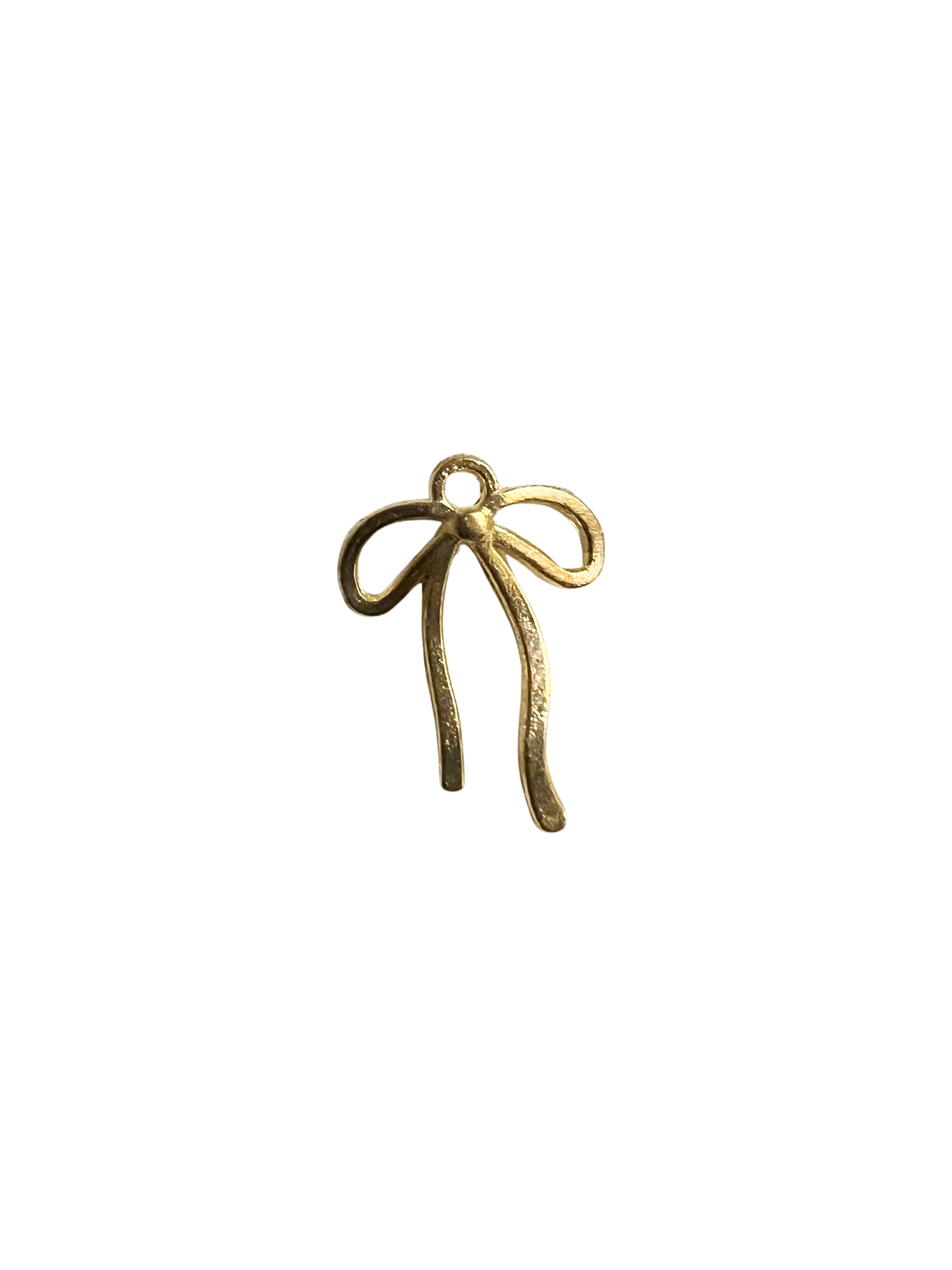 Gold Bow Charm #4