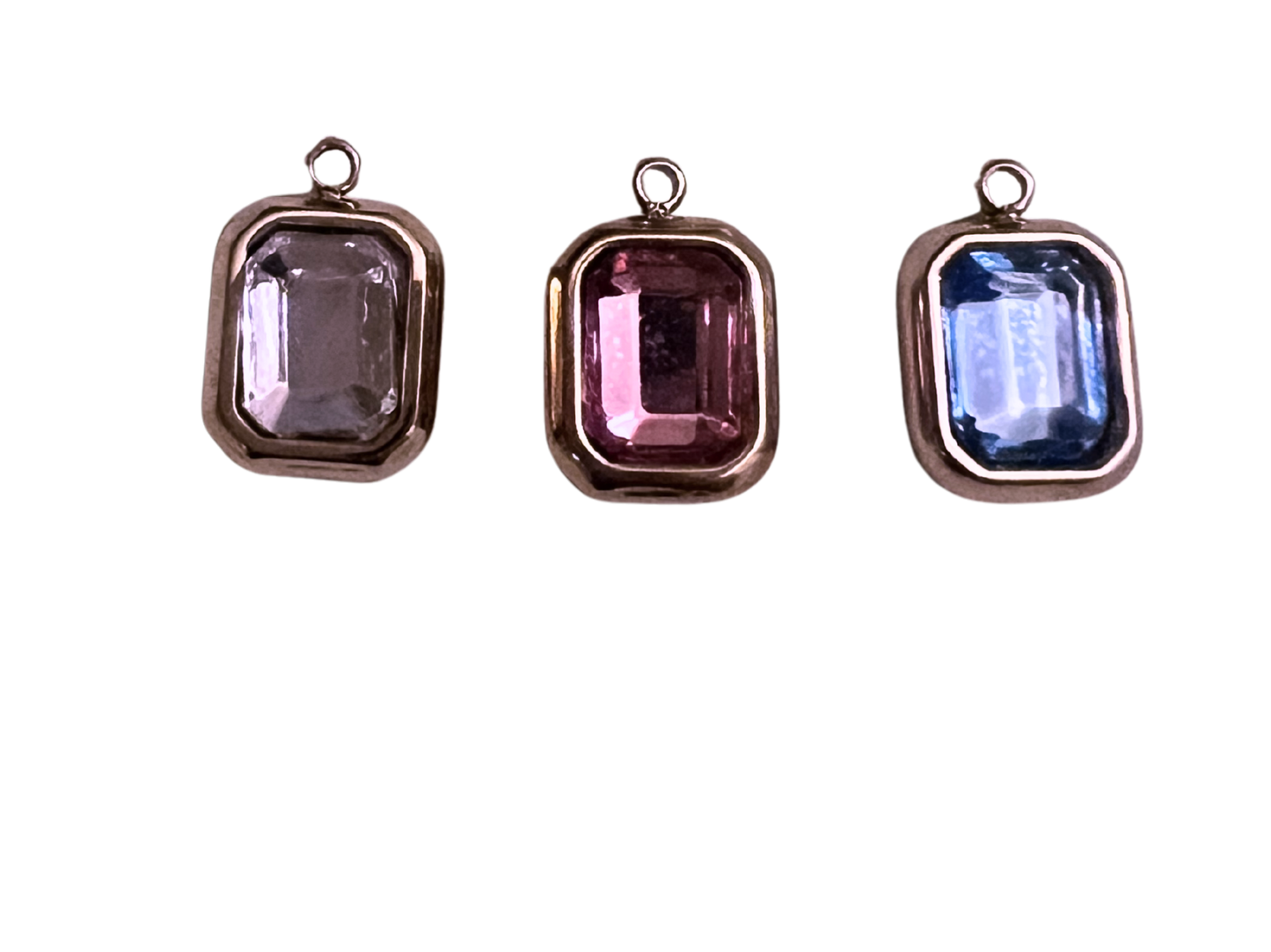 Rectangle Jewel Charm