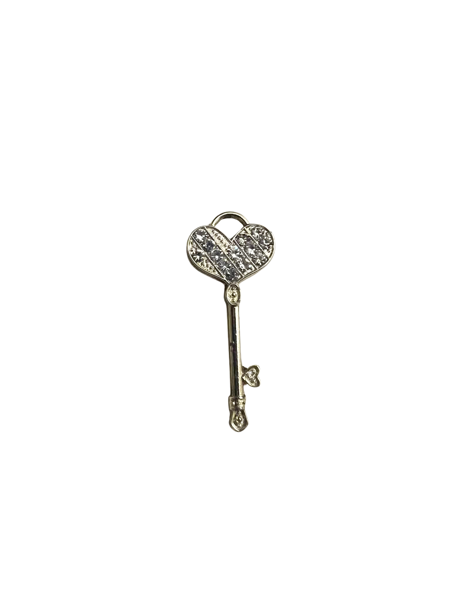 Heart Key Charm