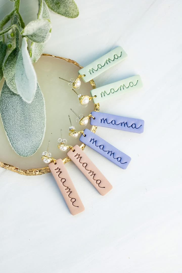 Mama Dangle Earrings
