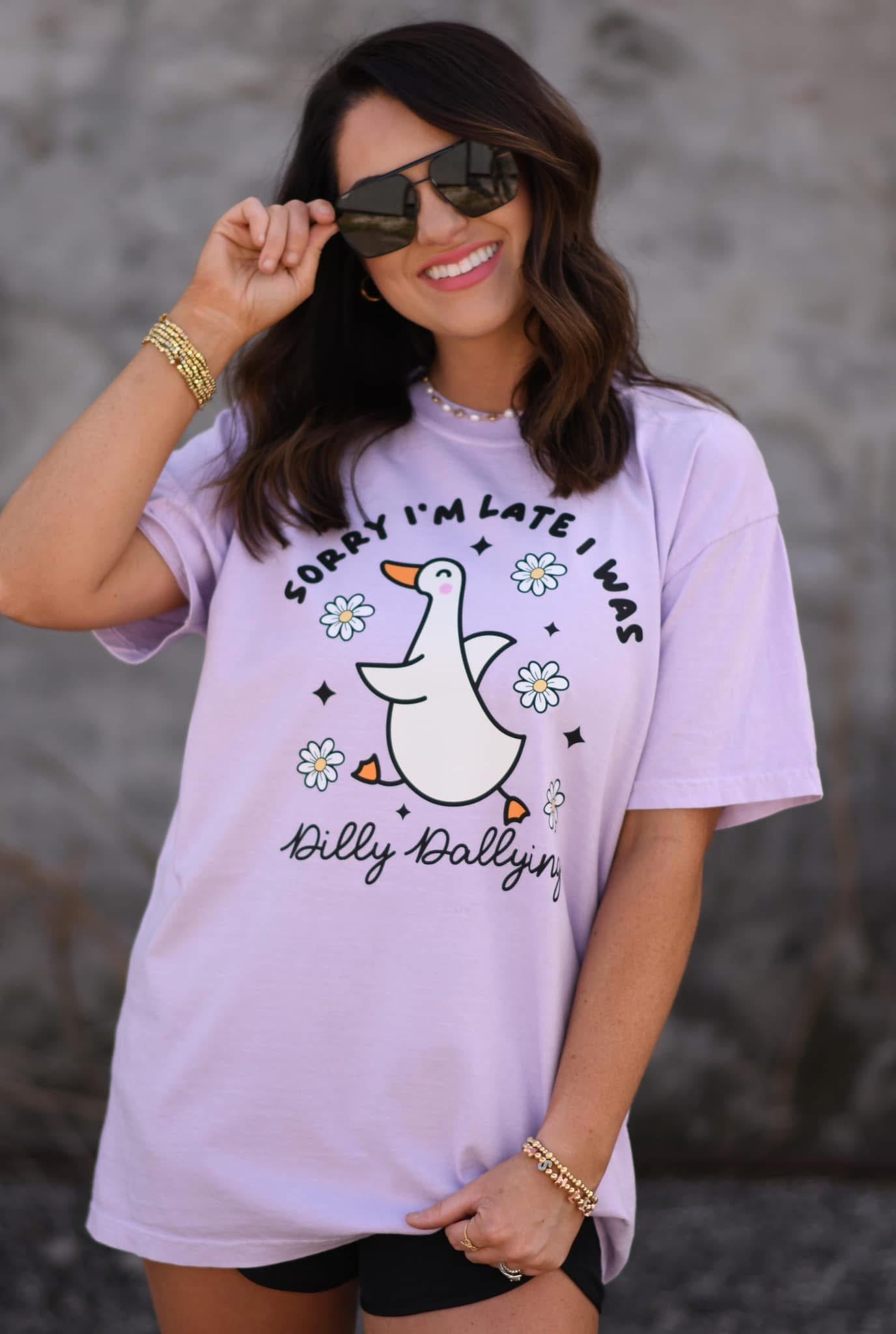 Dilly Dally Goose Graphic Tee