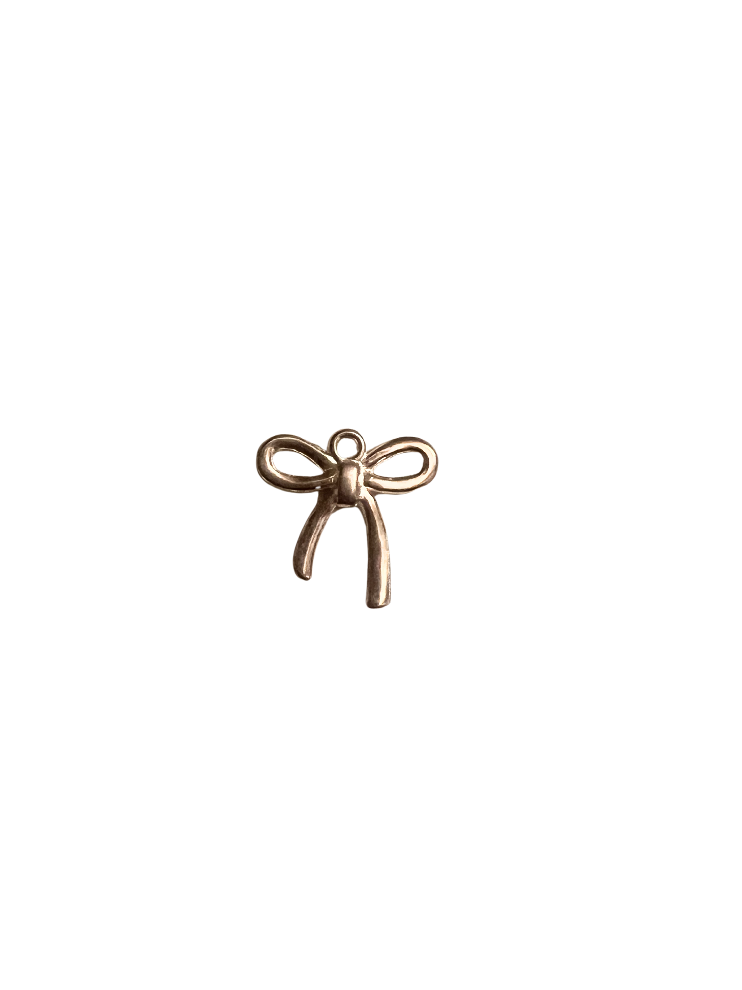 Gold Bow Charm #3