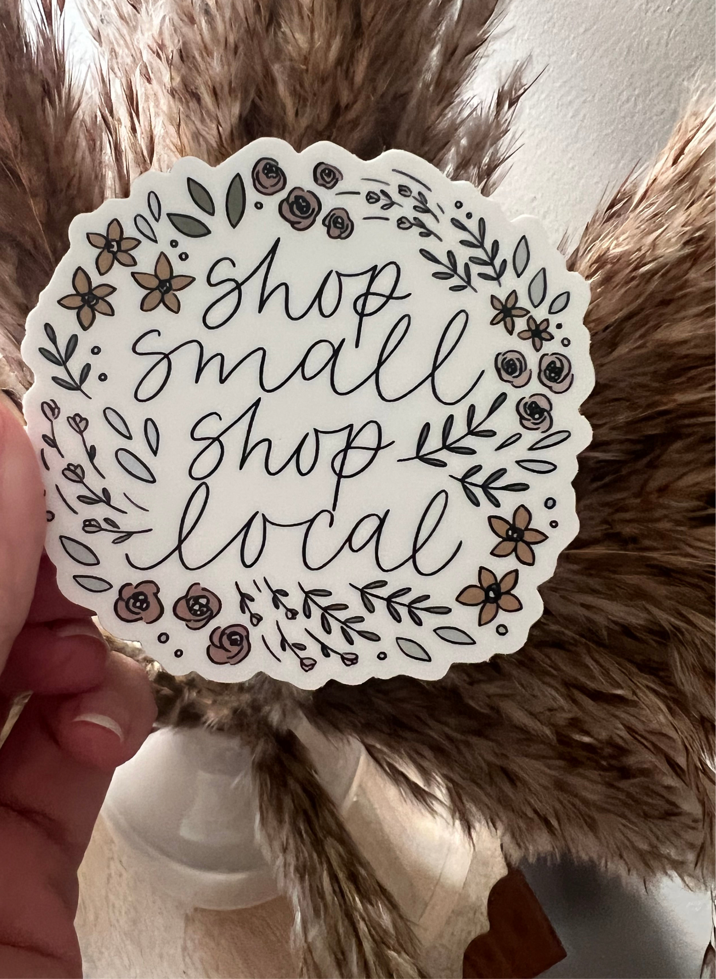 Shop Small Sticker