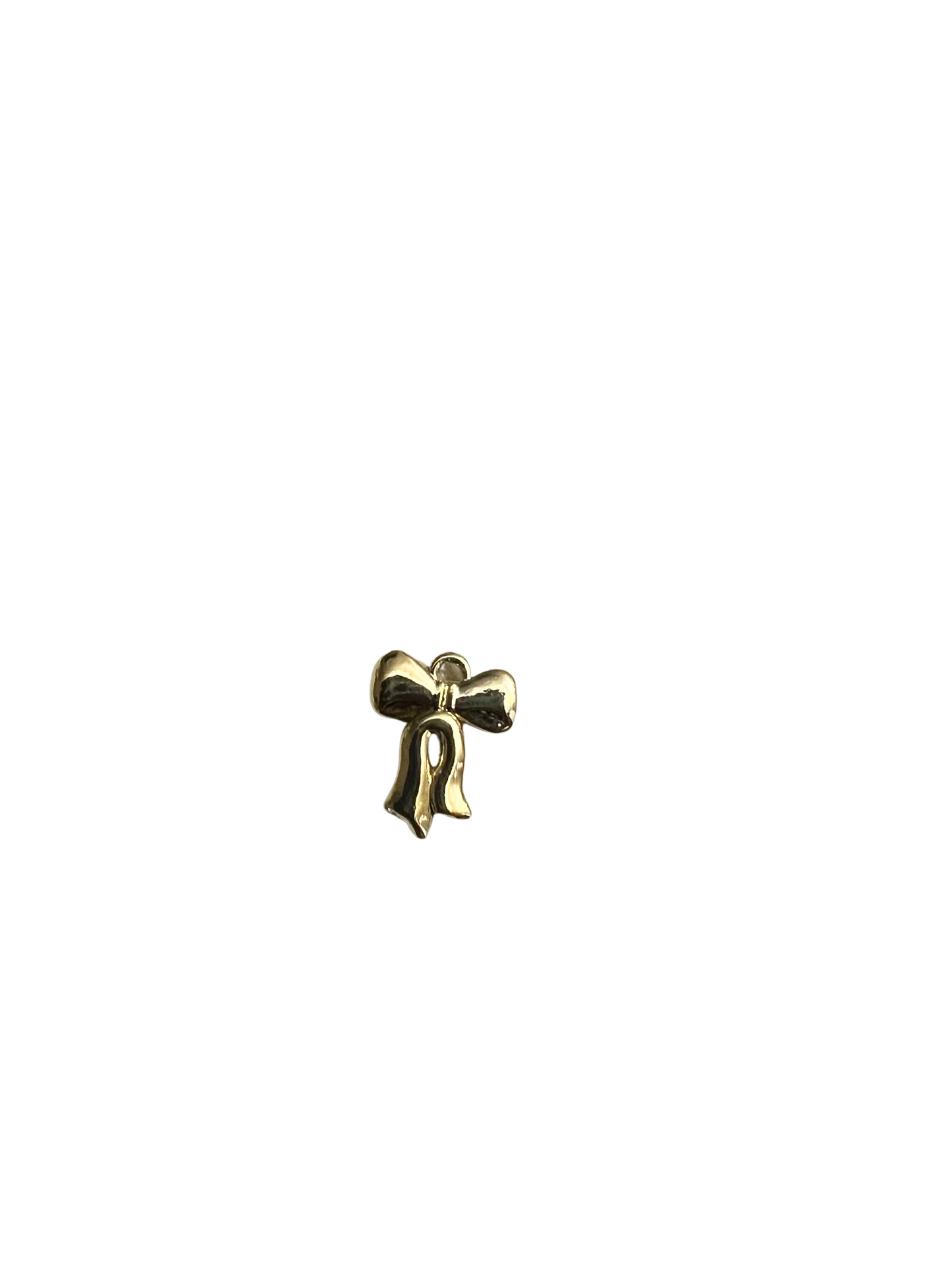 Gold Bow Charm #5