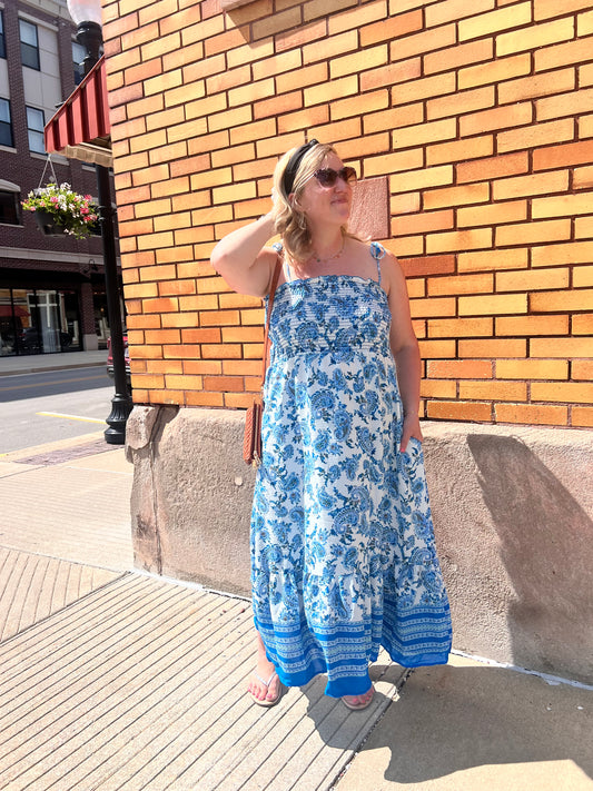 Haptics Paisley Boho Dress