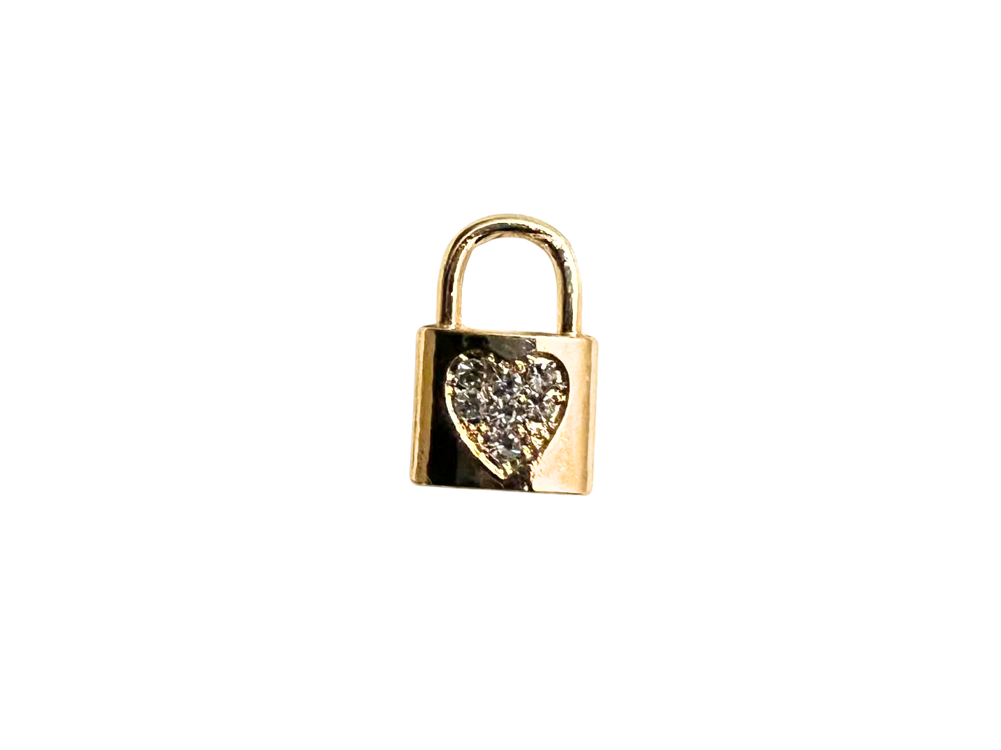 Heart Lock Charm