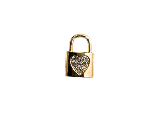 Heart Lock Charm