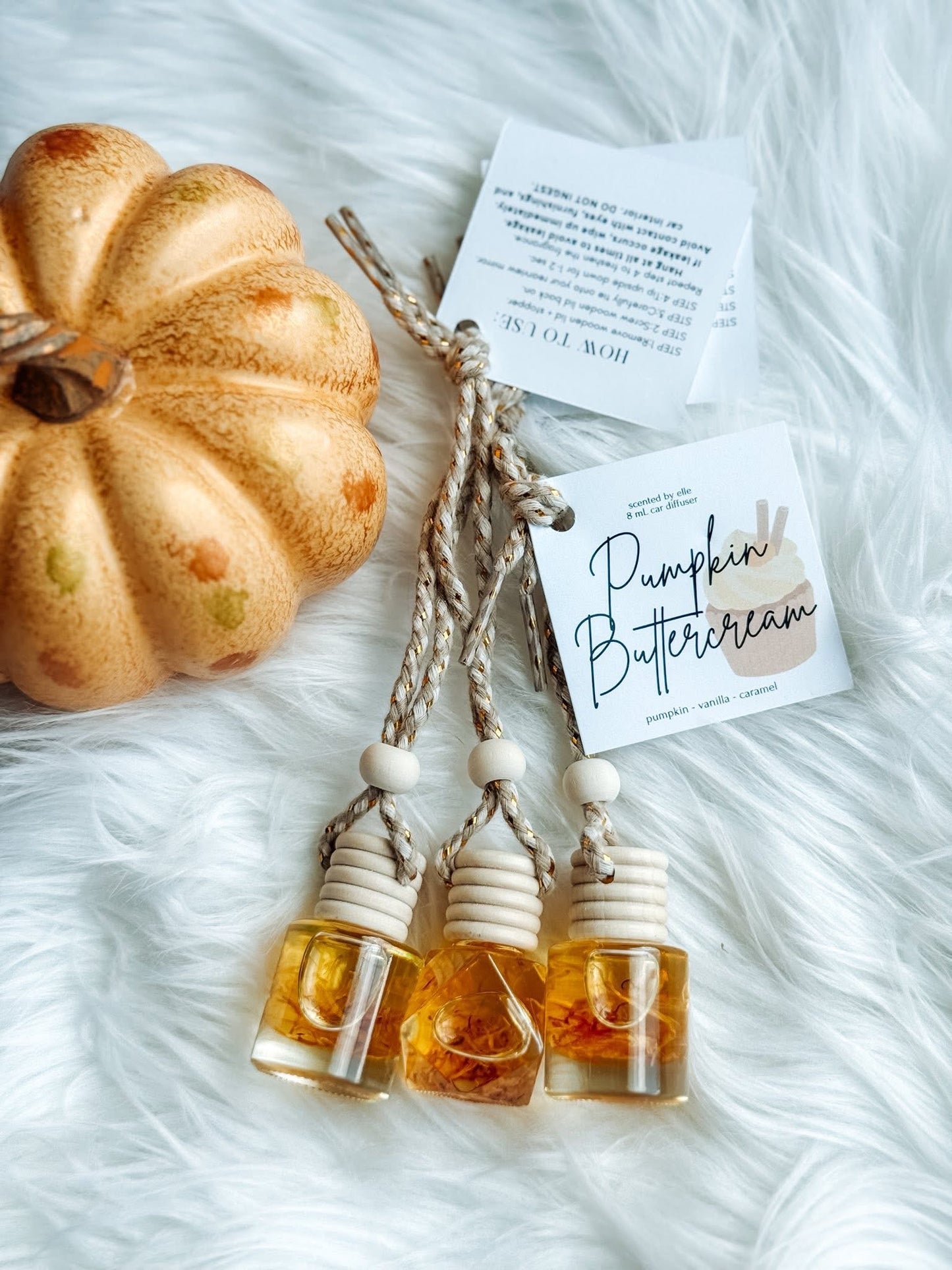 Fall Scents Car Diffusers