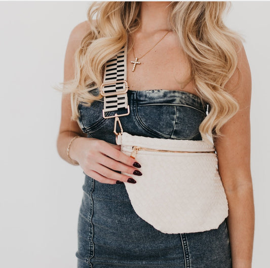 Westlyn Bum Bag- Cream