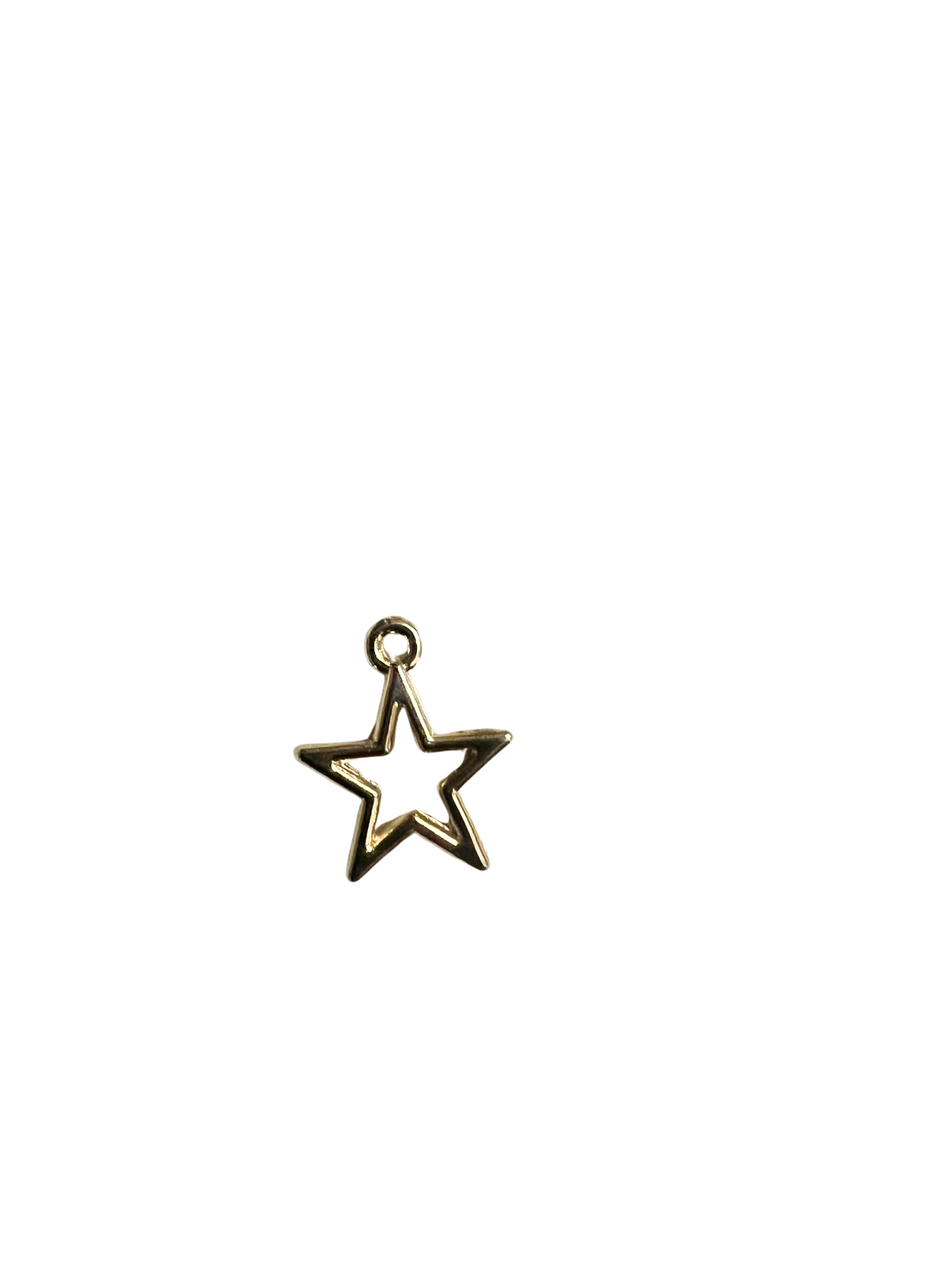 Gold Star Charm