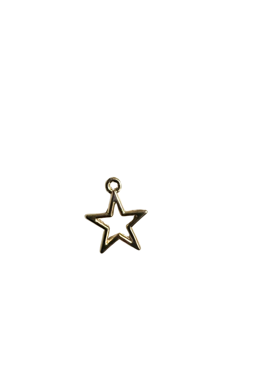 Gold Star Charm