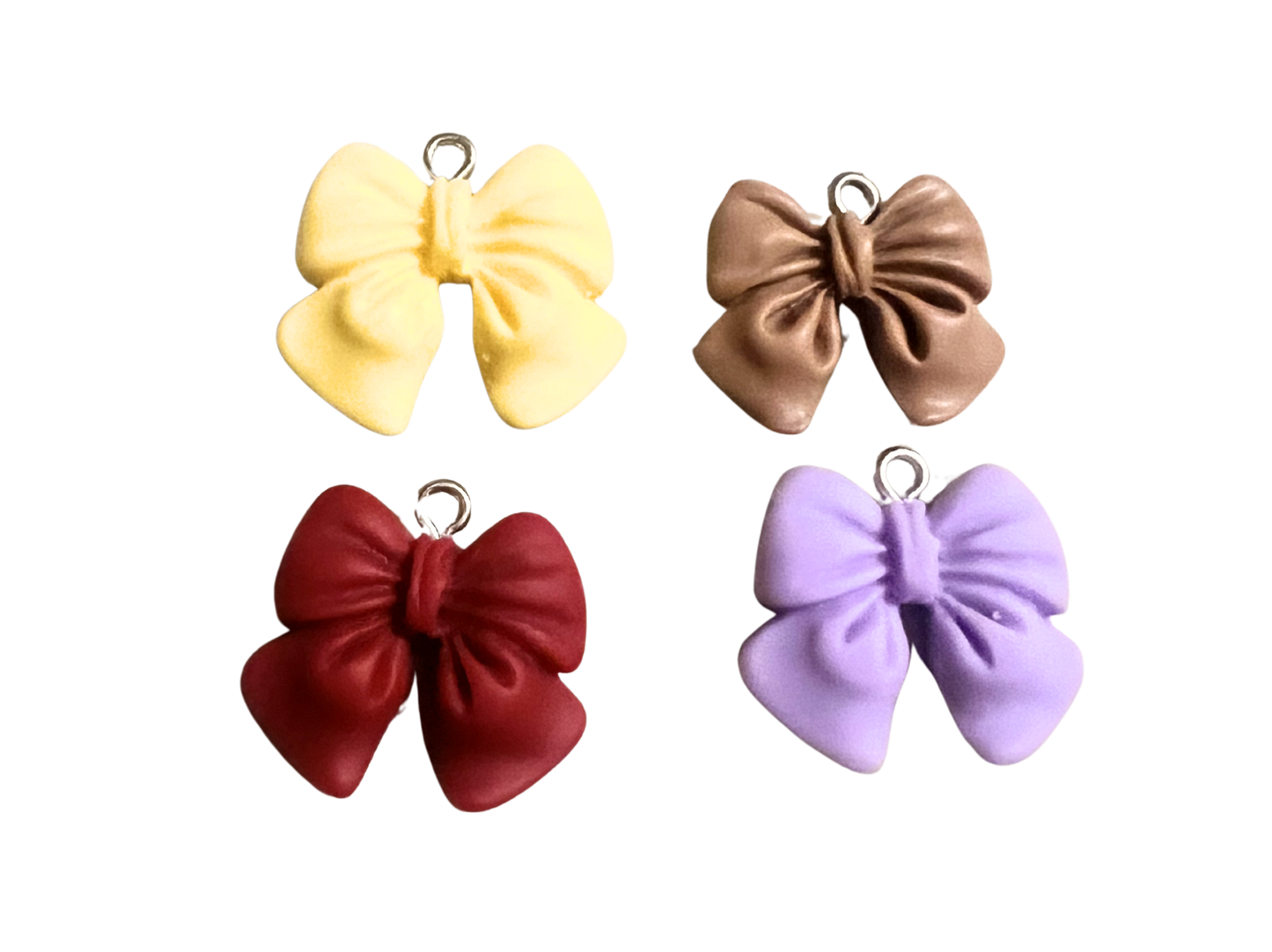 Colored Bow Charms