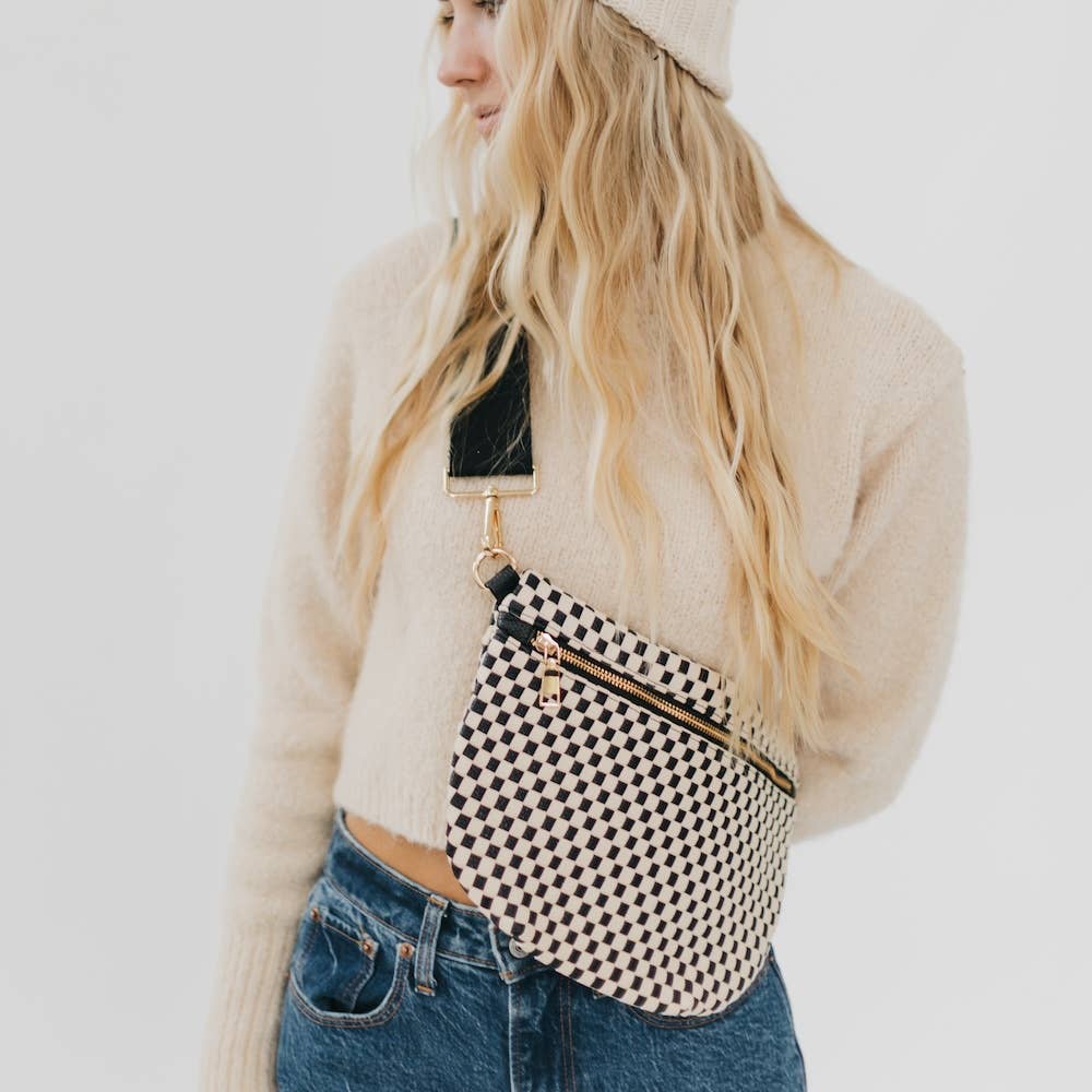 Westlyn Woven Bum Bag -Tan