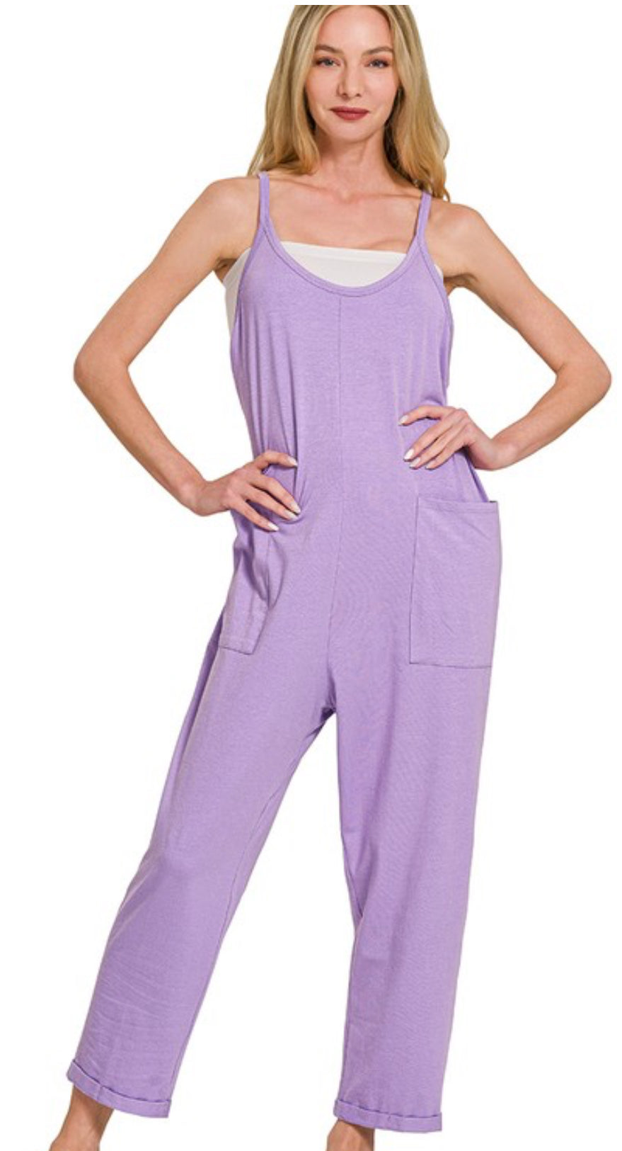 Zenana Pocket Jumpsuit