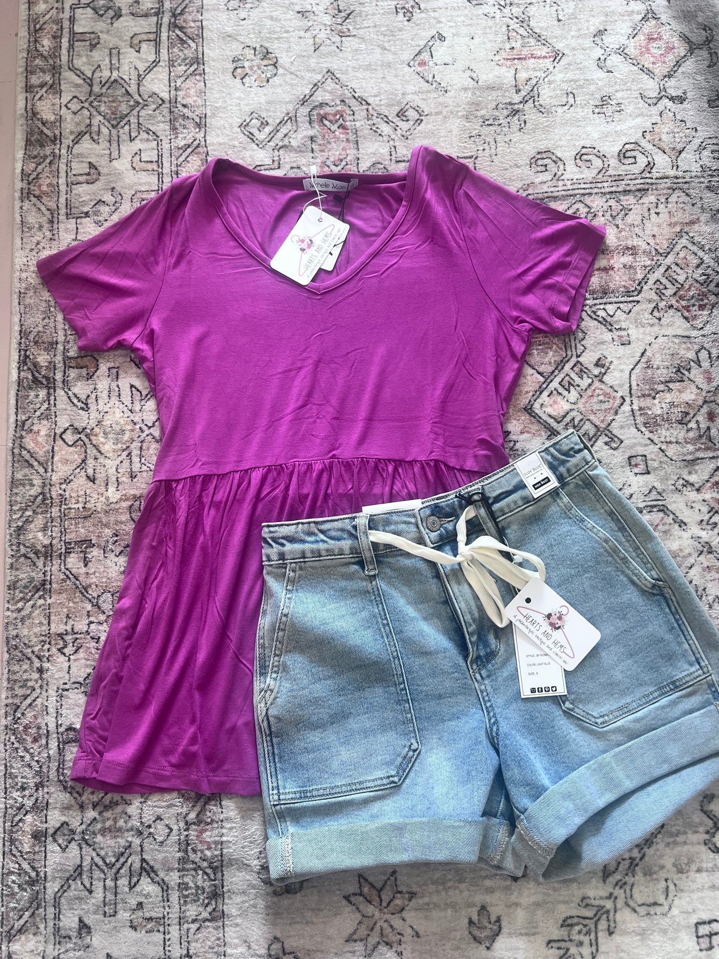 Michelle Mae Sarah Ruffle Top