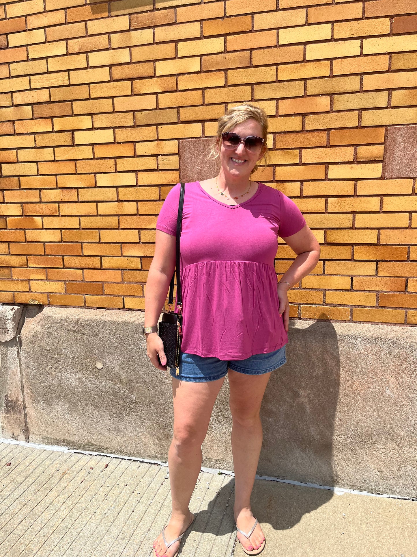 Michelle Mae Sarah Ruffle Top