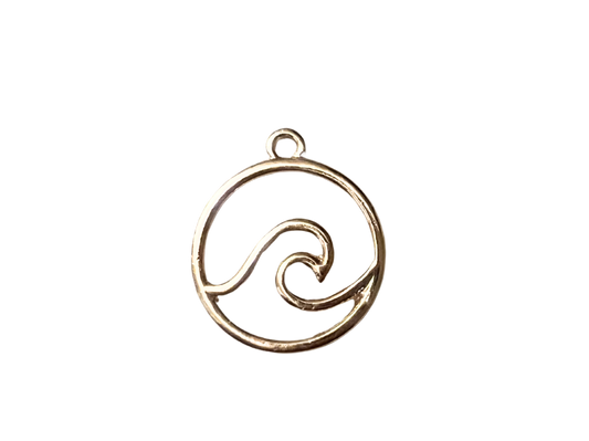 Ocean Wave Charm