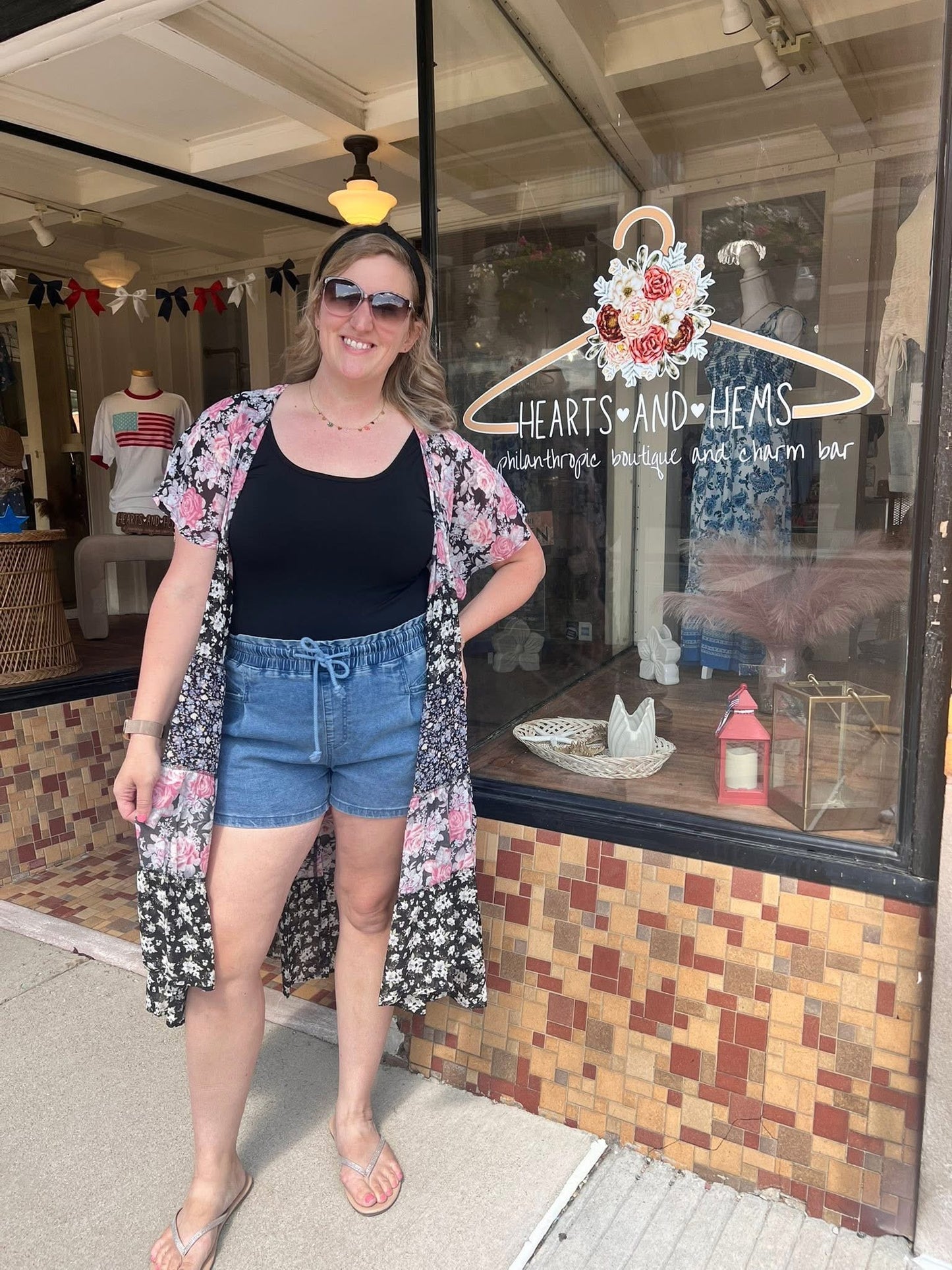 Ashleigh Blue Drawstring Shorts