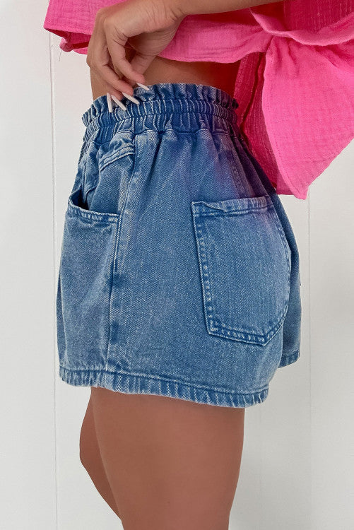 Ashleigh Blue Drawstring Shorts