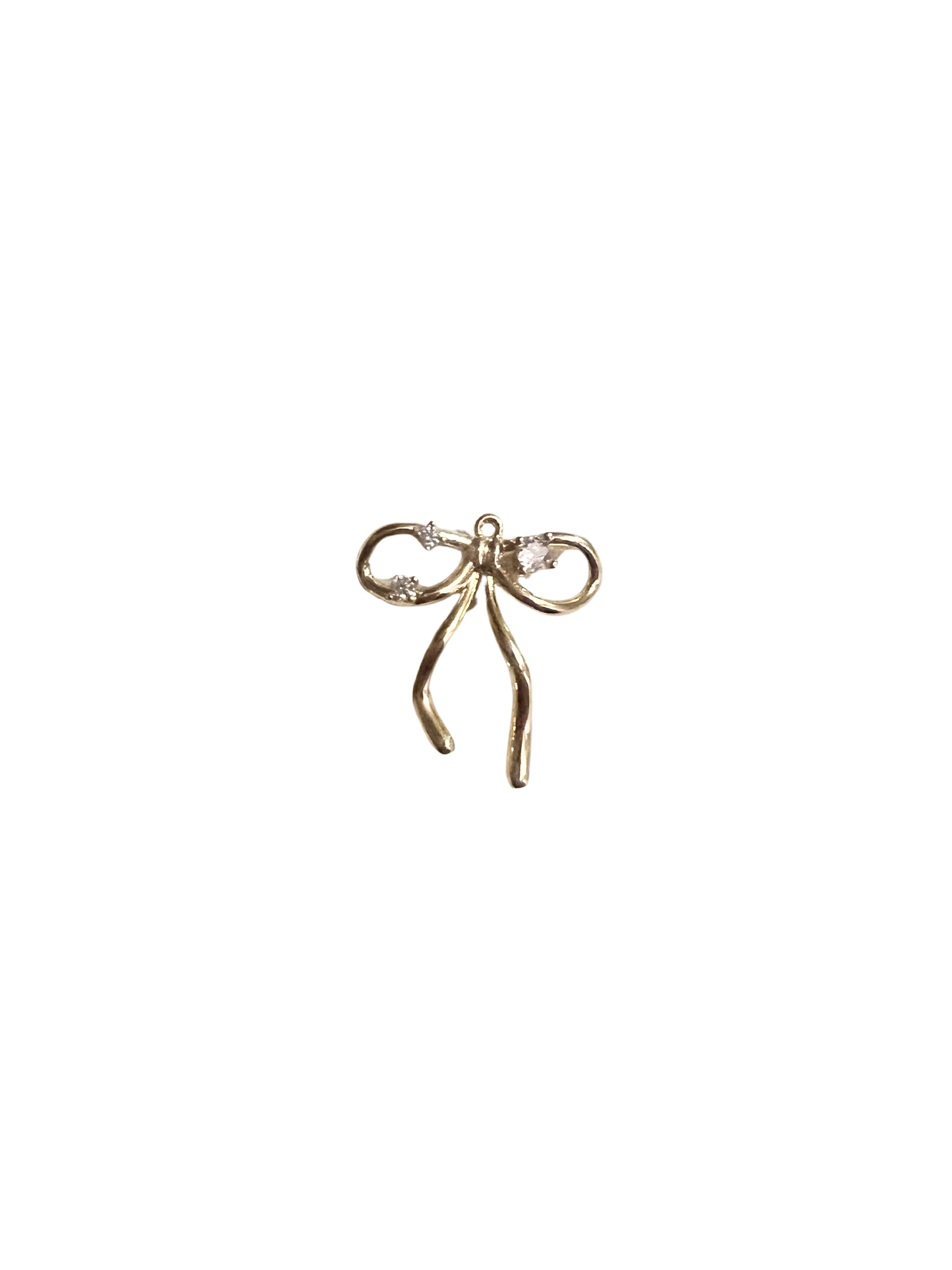 Gold Bow Charm #2