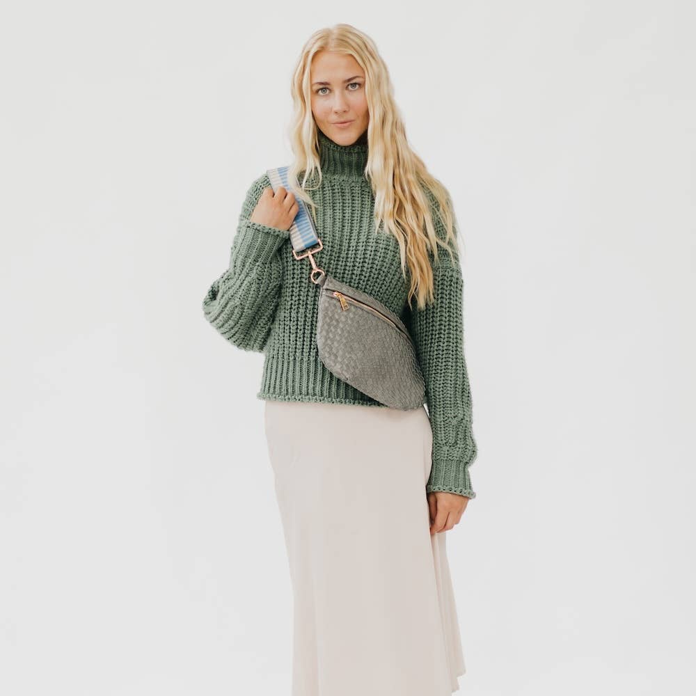 Westlyn Woven Bum Bag -Tan