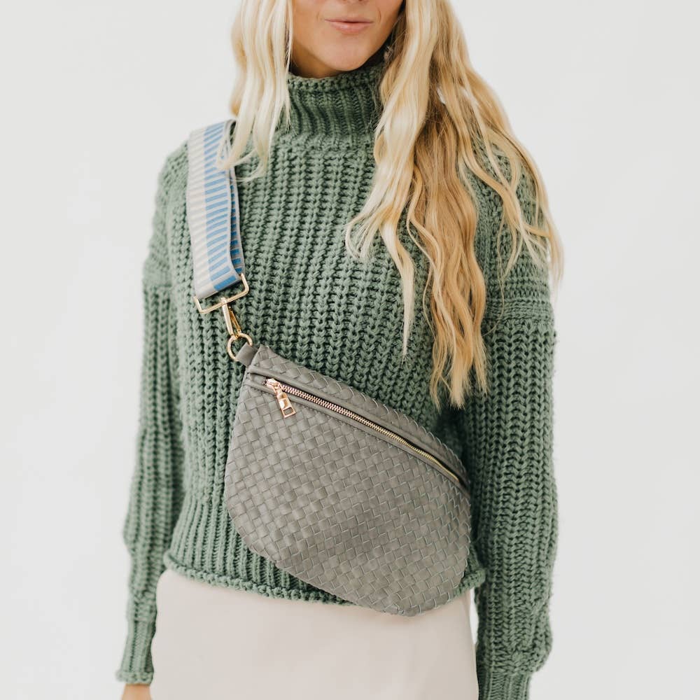 Westlyn Woven Bum Bag -Tan
